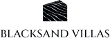 blacksand villas logo black